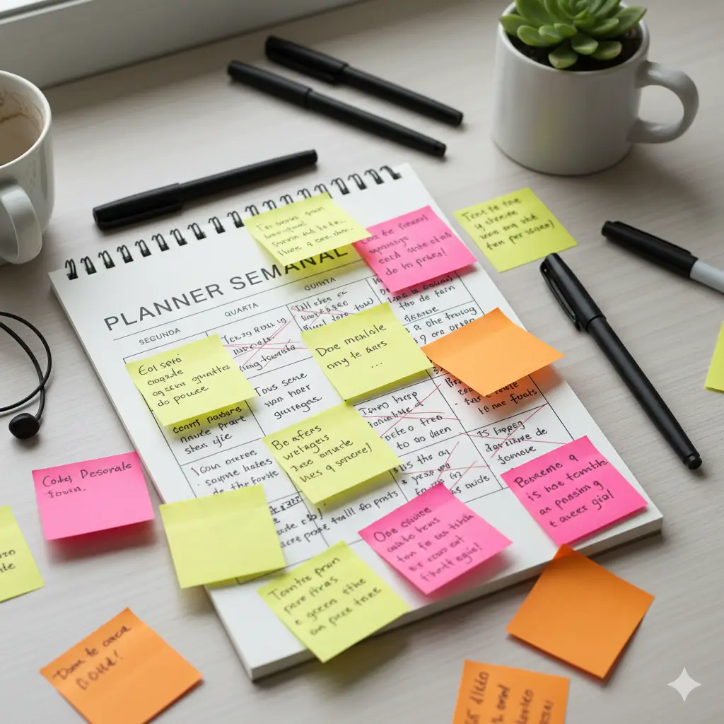 Erros Comuns Que Sabotam a Organização da Semana