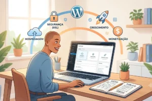 Guia passo a passo de como criar um blog do zero em 2026